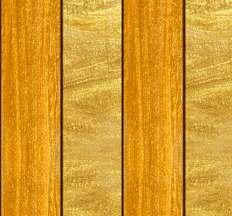 Getextureerde houten afwerking behang woonkamer - TenStickers