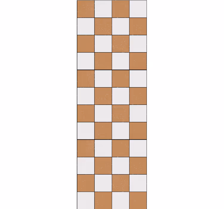 Vierkant patroonontwerp behang tegels - TenStickers