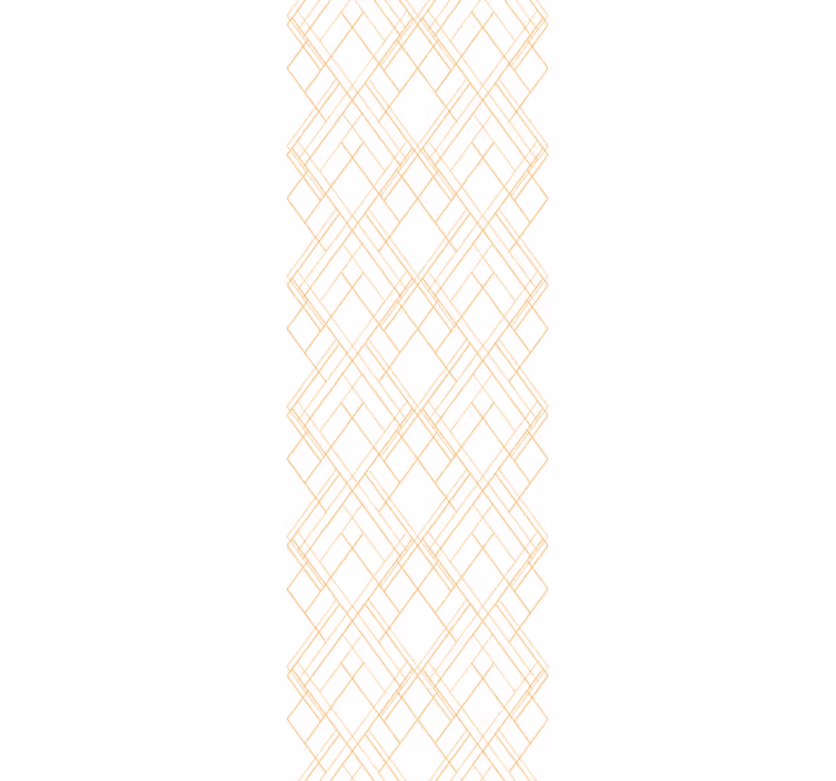 Diagonale gouden effectlijnen behang geometrisch - TenStickers