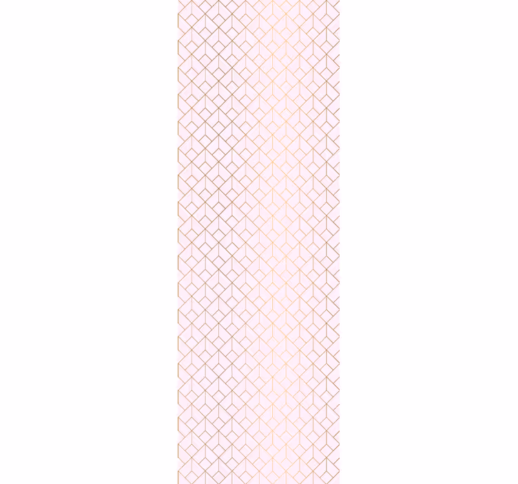 Elegante vormorganisatie behang geometrisch - TenStickers