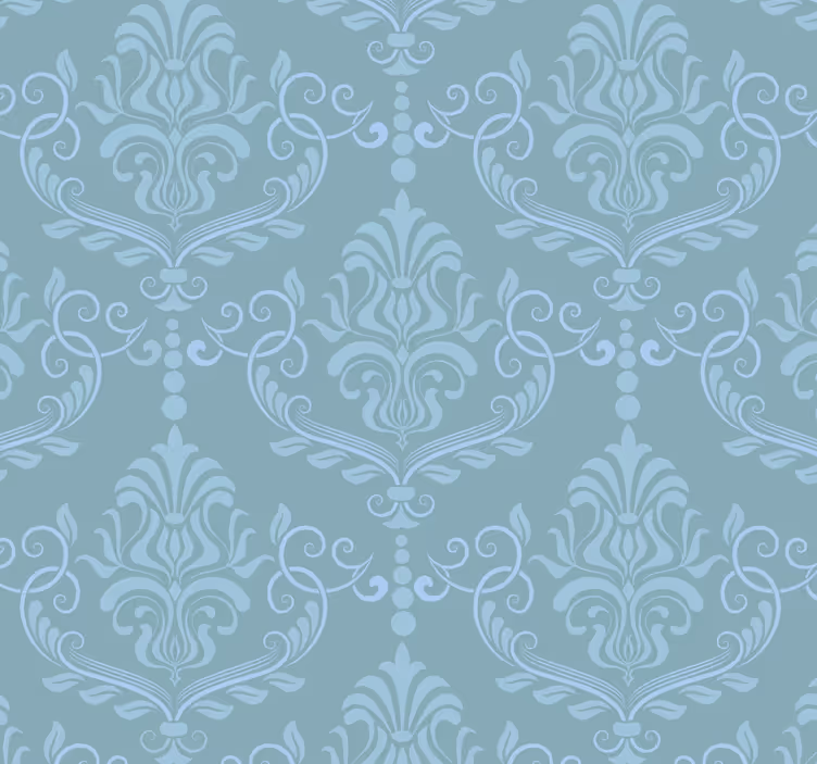 Elegante sierlijke stijl barok behangpapier - TenStickers