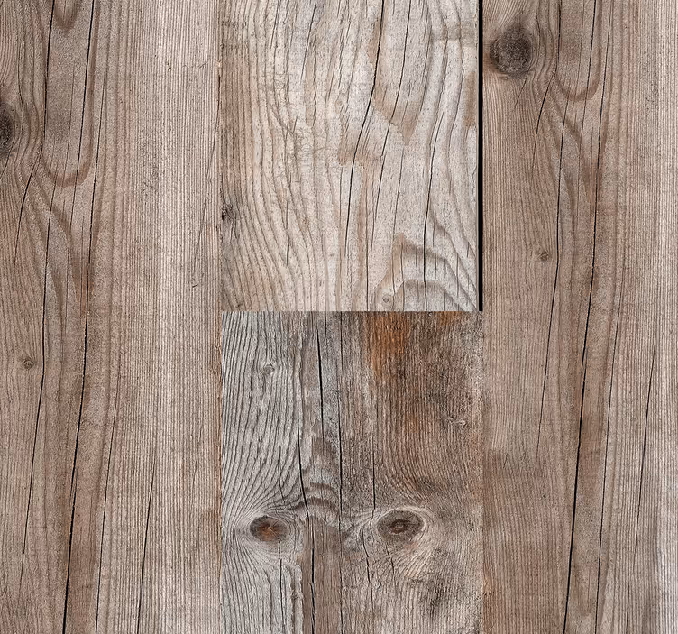 Behang modern stijvol hout - TenStickers