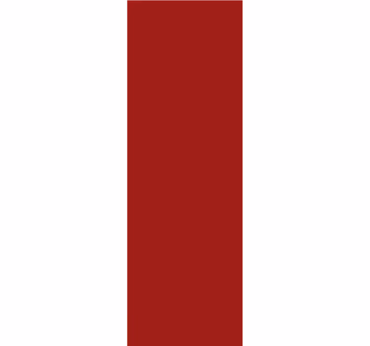 Eenkleurige behang kleur rood - TenStickers