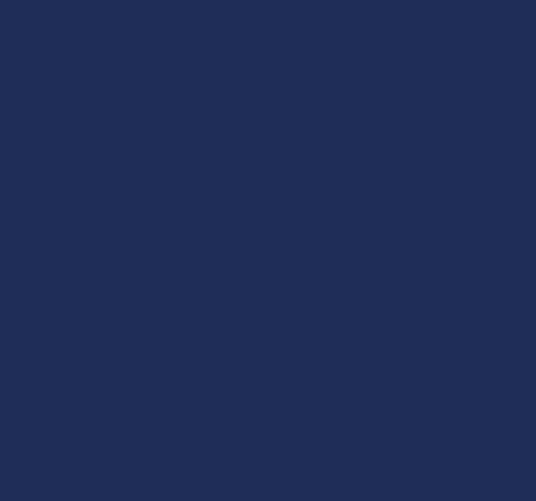 Effen marineblauw behang woonkamer - TenStickers