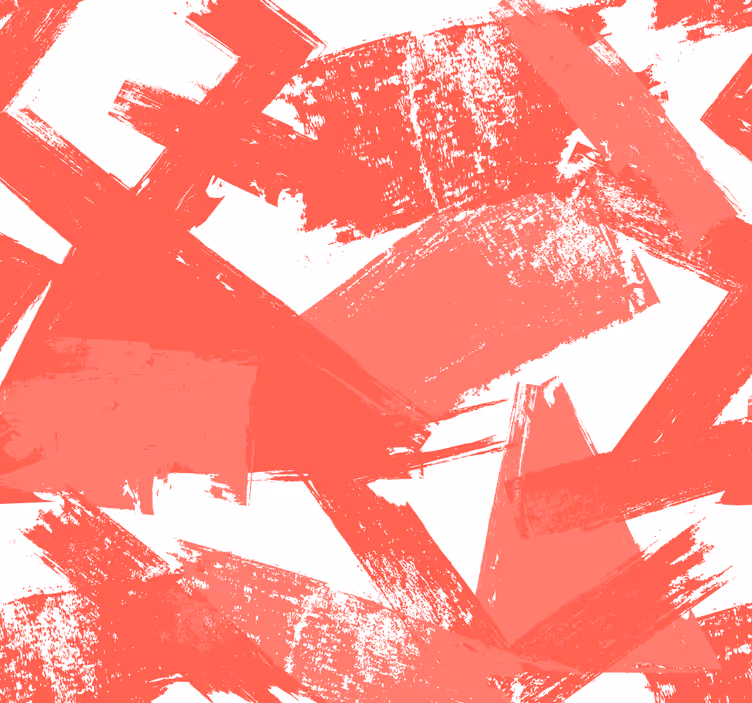 Abstract hoekpatroon behang geometrisch - TenStickers