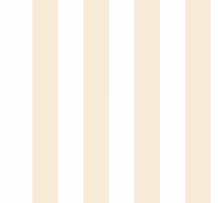 Beige kleur behang verticale strepen - TenStickers