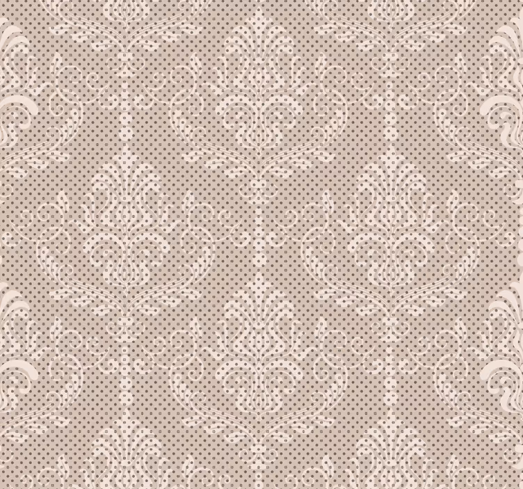 Elegant damast barok behangpapier - TenStickers