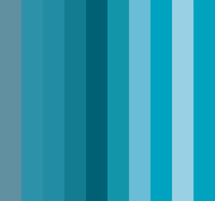 Gestreepte muuraccent behang strepen - TenStickers
