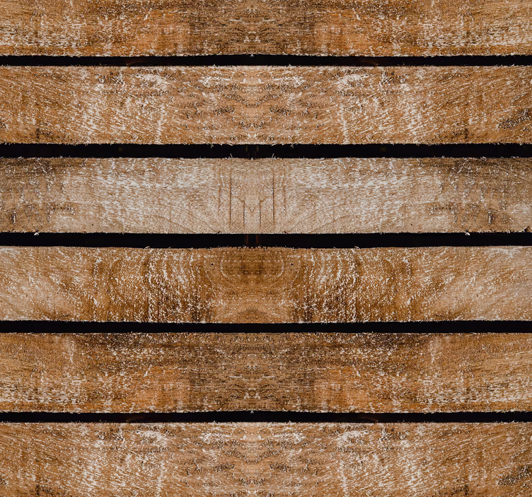 Houten paletten behangpapier - TenStickers