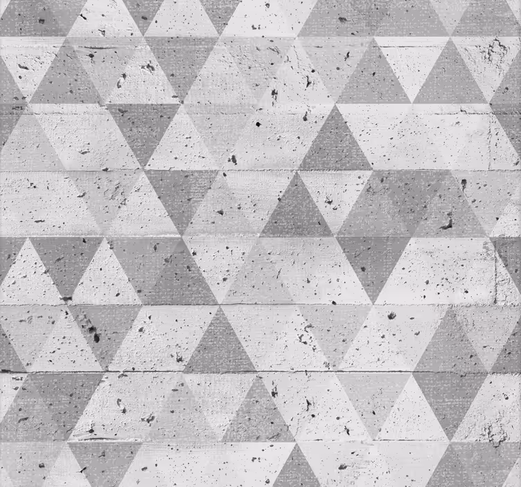 Behangpapier beton modern beton met driehoekjes - TenStickers