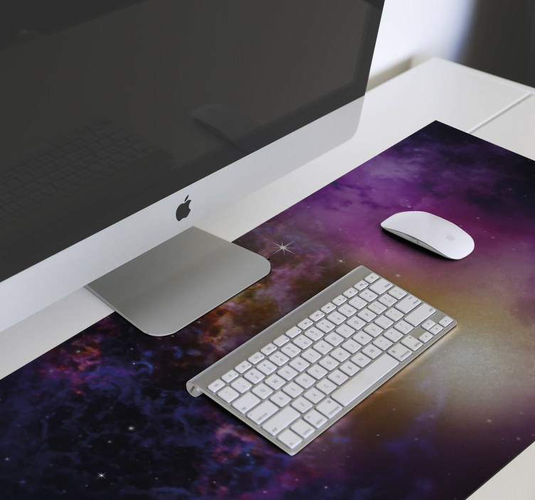 Nebulosa gaming vinyl muismat - TenStickers