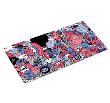 Fantasie anime vinyl XXL muismat - TenStickers