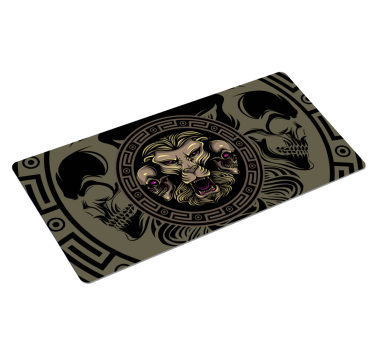 Gaming muismat fierce lion embleem - TenStickers