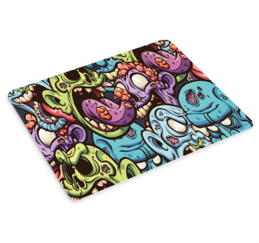 Zombies gaming vinyl muismat - TenStickers