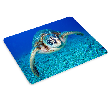 Originele muismat oceanische schildpad ontmoeting - TenStickers