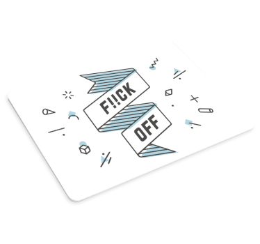 Citaat muismat gedurfde boodschap verklaring - TenStickers