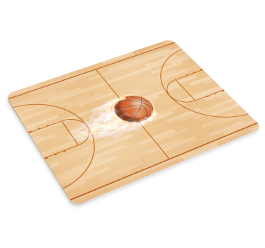 Muismat Basketbalveld - TenStickers