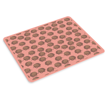 Originele muismat schattig egeltje patroon - TenStickers