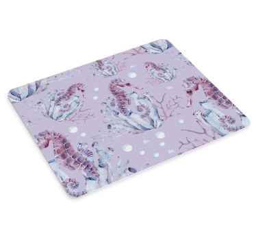 Gaming muismat zeepaard aquatisch patroon - TenStickers