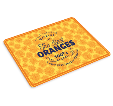 Citaat muismat verse biologische citrus - TenStickers