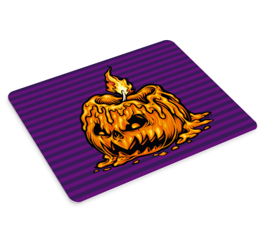 Originele muismat smeltende pompoenkaars - TenStickers