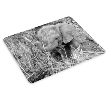 Originele muismat schattig baby olifant - TenStickers