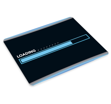 Gaming muismat laadvoortgangsbalk - TenStickers