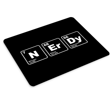 Symbolen van chemische elementen gaming muismat - TenStickers