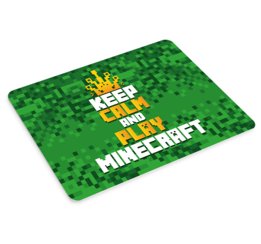 XXL Gaming muismat Blijf kalm en speel - TenStickers