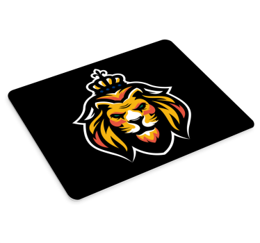 Gaming muismat leeuwenkoning embleem - TenStickers