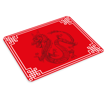 Gaming muismat artistieke draak afbeelding - TenStickers