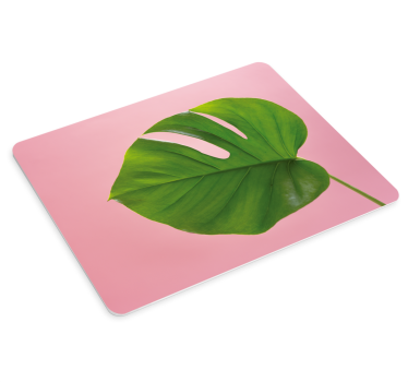 Originele muismat monstera blad accent - TenStickers