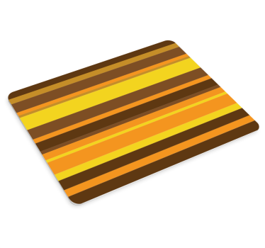 Gaming muismat dapper gestreept patroon - TenStickers