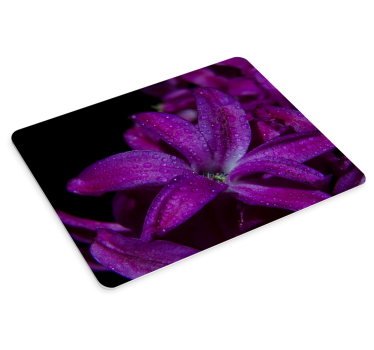 Originele muismat vrolijke bloemenclose-up - TenStickers