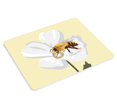 Originele muismat bij op bloesem - TenStickers