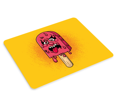 Originele muismat grappige smeltende snack - TenStickers