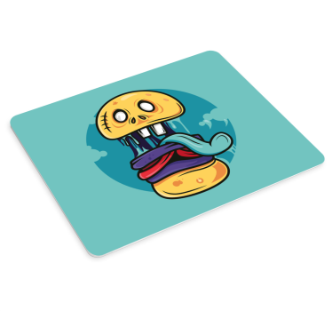Anime muismat geanimeerde skelletfiguur - TenStickers