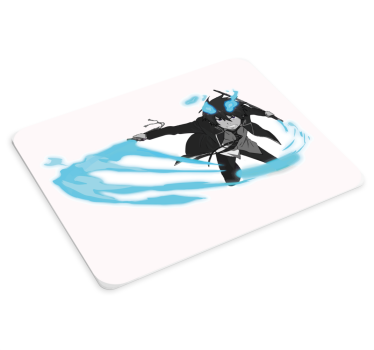 Muismat anime Manga personage gekleed in het zwart - TenStickers