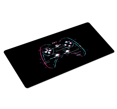 Gaming muismat kleurrijke game controller - TenStickers