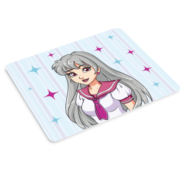 Anime muismat anime karakter kunstwerk - TenStickers