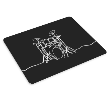 Gaming muismat drumstel omslag - TenStickers