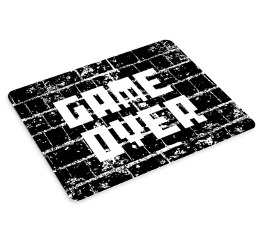 Gaming muismat pixelated game over - TenStickers