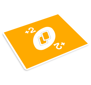 Gaming muismat +2 game symbol - TenStickers