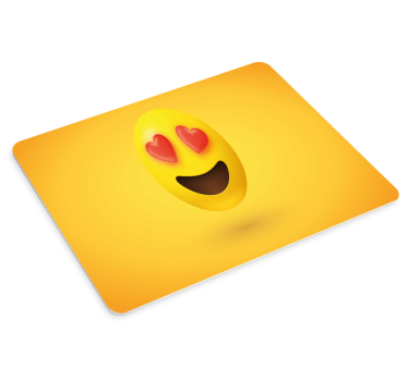 Citaat muismat liefde emoji expressie - TenStickers