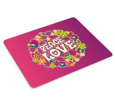 Citaat muismat levendige botanische harmonie - TenStickers