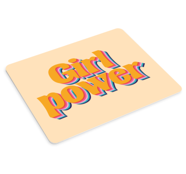 Citaat muismat inspirerende boodschap - TenStickers