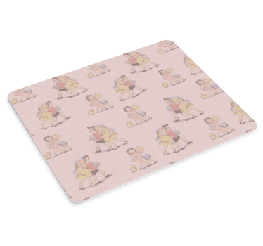 Patroon van jeugdvrienden originele muismat - TenStickers