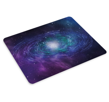 Originele muismat galactic swirl motief - TenStickers