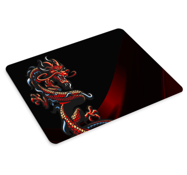 Gaming muismat intense draak kunstwerk - TenStickers