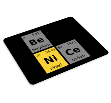 Citaat muismat periodieke tafel elementen - TenStickers